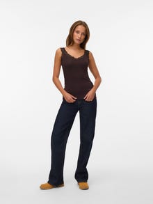 Vero Moda VMROSA Tops -Chocolate Torte - 10287348