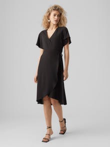 Vero Moda VMSAKI Długa sukienka -Black - 10287361