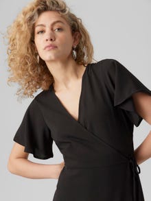 Vero Moda VMSAKI Długa sukienka -Black - 10287361