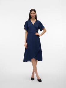 Vero Moda VMSAKI Midi dress -Navy Blazer - 10287361