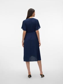 Vero Moda VMSAKI Midi dress -Navy Blazer - 10287361