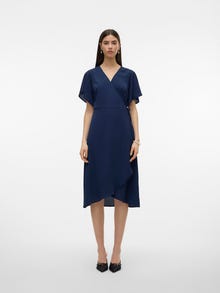 Vero Moda VMSAKI Vestido midi -Navy Blazer - 10287361