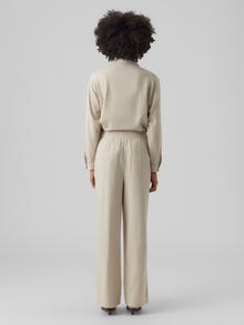 Vero Moda VMJESMILO Średnia talia Spodnie -Silver Lining - 10287363