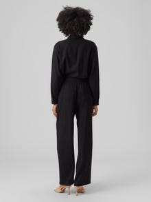 Vero Moda VMJESMILO Mid waist Broek -Black - 10287363