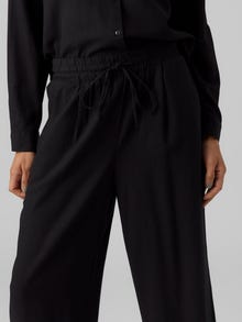 Vero Moda VMJESMILO Mid waist Broek -Black - 10287363