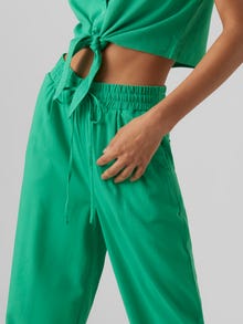 Vero Moda VMJESMILO Normaali vyötärö Housut -Bright Green - 10287363