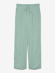 Vero Moda VMJESMILO Mittlere Taille Hose -Silt Green - 10287363