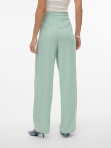 Vero Moda VMJESMILO Taille moyenne Pantalons -Silt Green - 10287363