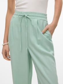 Vero Moda VMJESMILO Taille moyenne Pantalons -Silt Green - 10287363