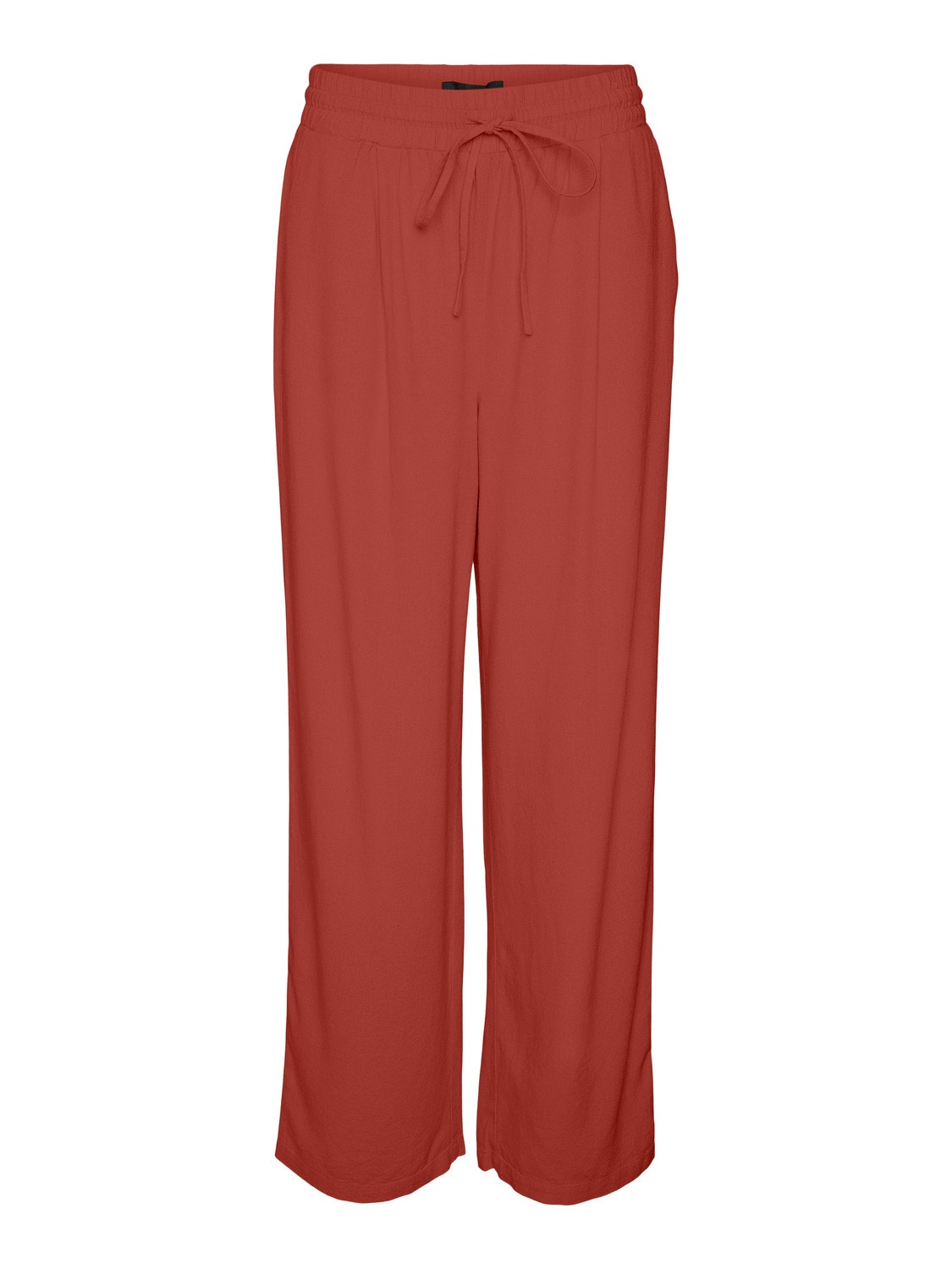 Vero Moda VMJESMILO Trousers -Barn Red - 10287363