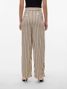 Vero Moda VMJESMILO Taille moyenne Pantalons -Birch - 10287363