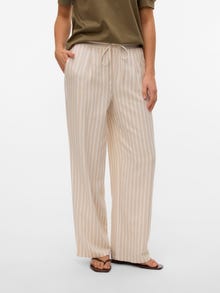Vero Moda VMJESMILO Cintura media Pantalones -Silver Lining - 10287363