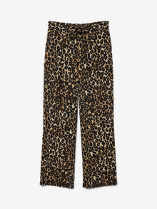 Vero Moda VMJESMILO Mid waist Trousers -Tigers Eye - 10287363