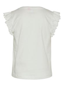 Vero Moda VMEMILY T-Shirt -Snow White - 10287392