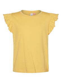 Vero Moda VMEMILY T-skjorte -Golden Cream - 10287392