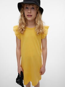 Vero Moda VMEMILY Korte jurk -Golden Cream - 10287398