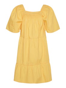 Vero Moda VMCHARLOTTE Kort kjole -Golden Cream - 10287399