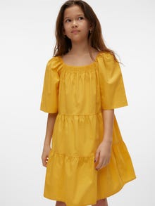 Vero Moda VMCHARLOTTE Korte jurk -Golden Cream - 10287399