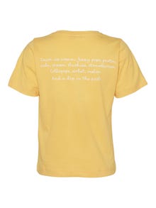 Vero Moda VMAND T-Shirt -Golden Cream - 10287404