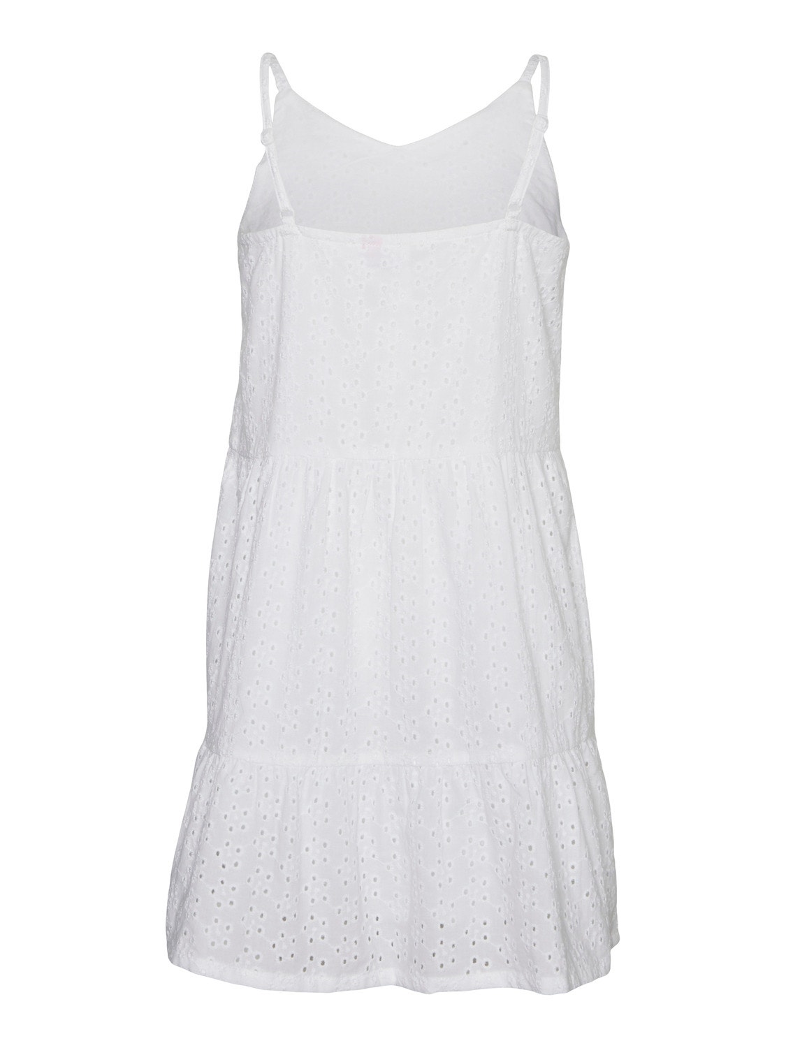 Vero Moda VMCAITLYN Kort kjole -Bright White - 10287405