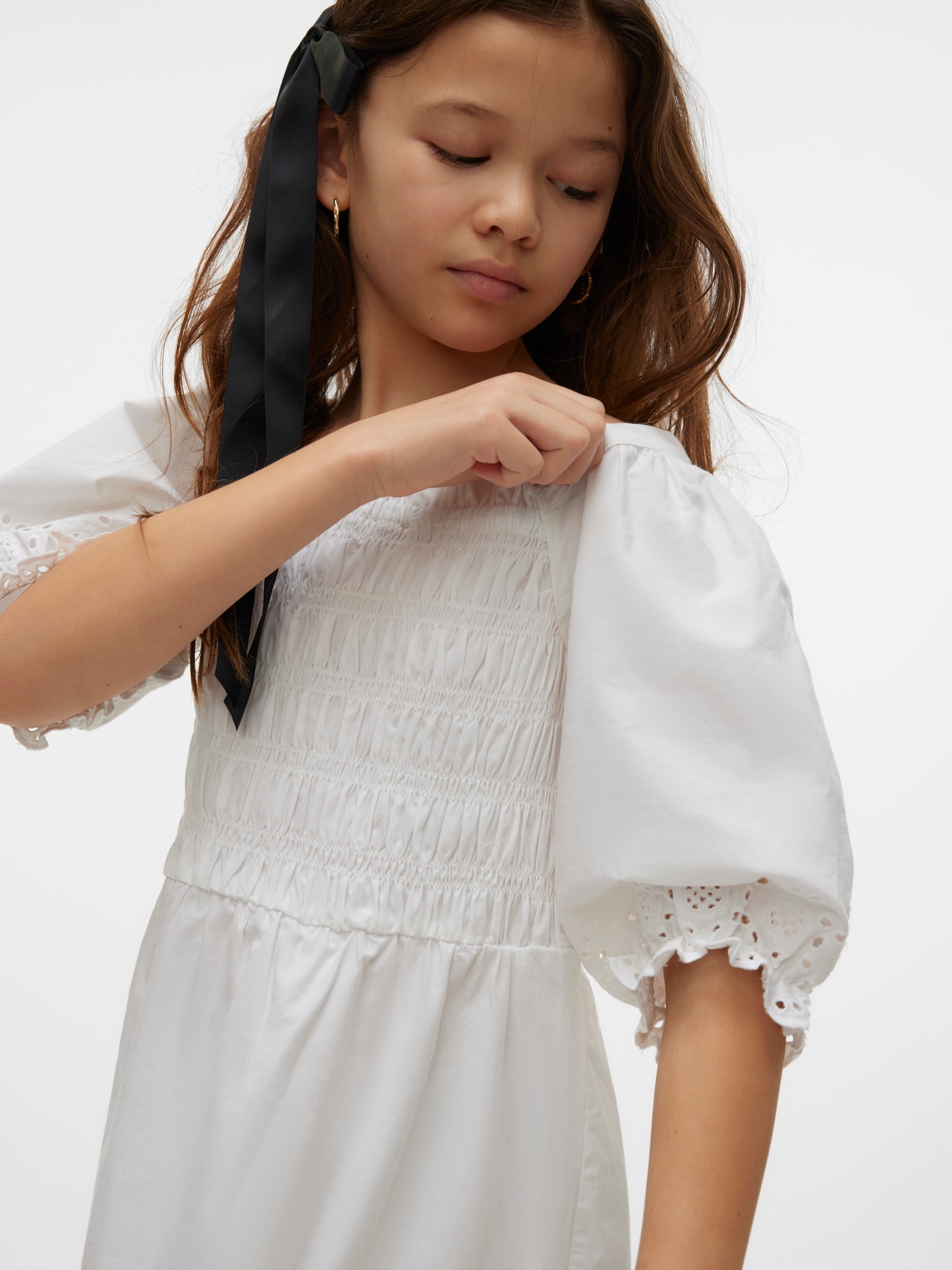 Vero Moda VMCAITLYN Korte jurk -Bright White - 10287406
