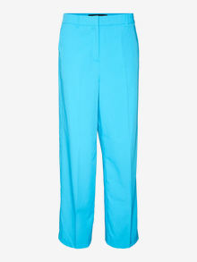 Vero Moda VMTROIANZELDA Mittlere Taille Hose -Aquarius - 10287434