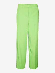 Vero Moda VMTROIANZELDA Mittlere Taille Hose -Jasmine Green - 10287434