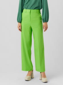 Vero Moda VMTROIANZELDA Mittlere Taille Hose -Jasmine Green - 10287434