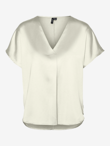 Vero Moda VMHABY Top -Cannoli Cream - 10287447