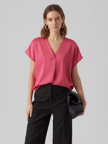 Vero Moda VMHABY Top -Pink Yarrow - 10287447