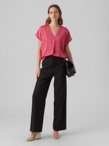 Vero Moda VMHABY Top -Pink Yarrow - 10287447