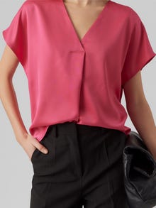 Vero Moda VMHABY Top -Pink Yarrow - 10287447
