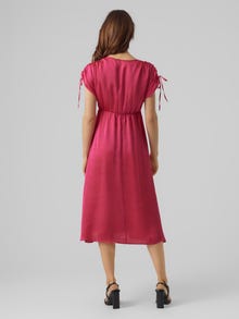 Vero Moda VMHEART Robe longue -Pink Yarrow - 10287519