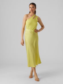 Vero Moda VMHEART Hohe Taille Langer Rock -Limeade - 10287526