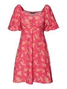 Vero Moda VMHIA Kurzes Kleid -Pink Yarrow - 10287550
