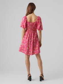 Vero Moda VMHIA Kort kjole -Pink Yarrow - 10287550