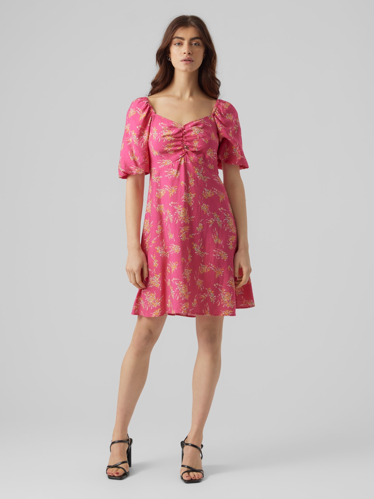 Vero Moda VMHIA Short dress -Pink Yarrow - 10287550