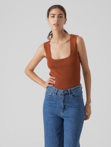 Vero Moda VMJOYCE Top -Mocha Bisque - 10287579