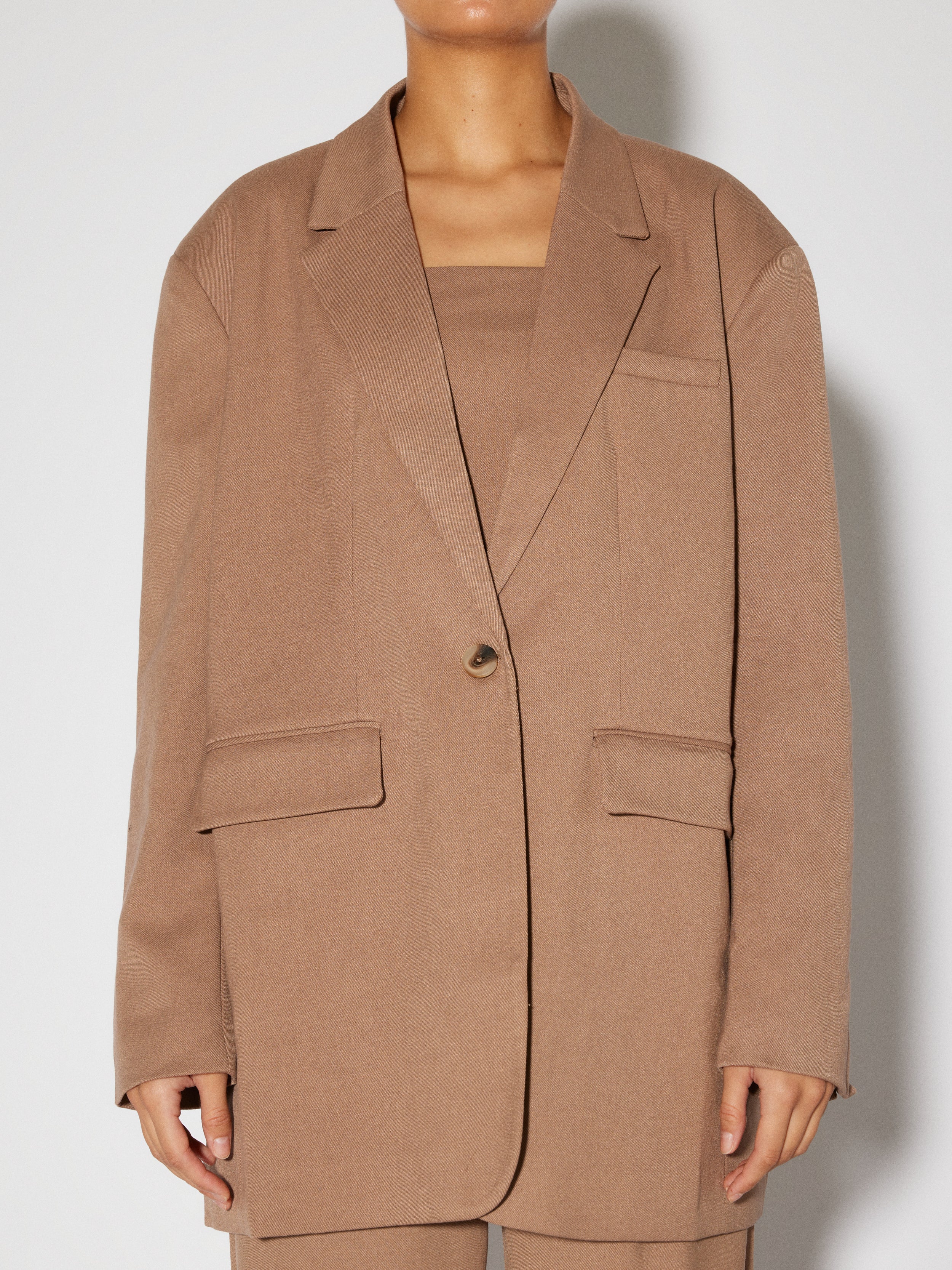 Oversize Fit Spread collar Blazer 