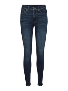 Vero Moda VMSOPHIA Skinny Fit Jeans -Dark Blue Denim - 10287650