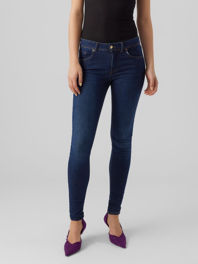 Vero Moda VMLUX Taille moyenne Jeans - 10287707