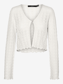 Vero Moda VMLOLLIE Knit Cardigan -Snow White - 10287891