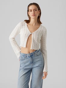Vero Moda VMLOLLIE Knit Cardigan -Snow White - 10287891