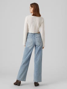 Vero Moda VMLOLLIE Knit Cardigan -Snow White - 10287891