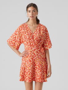 Vero Moda VMFIE Kort kjole -Bittersweet - 10288082