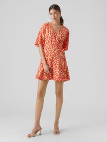 Vero Moda VMFIE Kort kjole -Bittersweet - 10288082