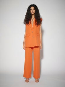 Vero Moda SOMETHINGNEW X KLARA HELLQVIST Pantalones -Exotic Orange - 10288151