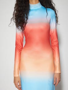 Vero Moda SNEMILY Langes Kleid -Peach Fuzz - 10288185