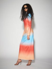 Vero Moda SNEMILY Langes Kleid -Peach Fuzz - 10288185