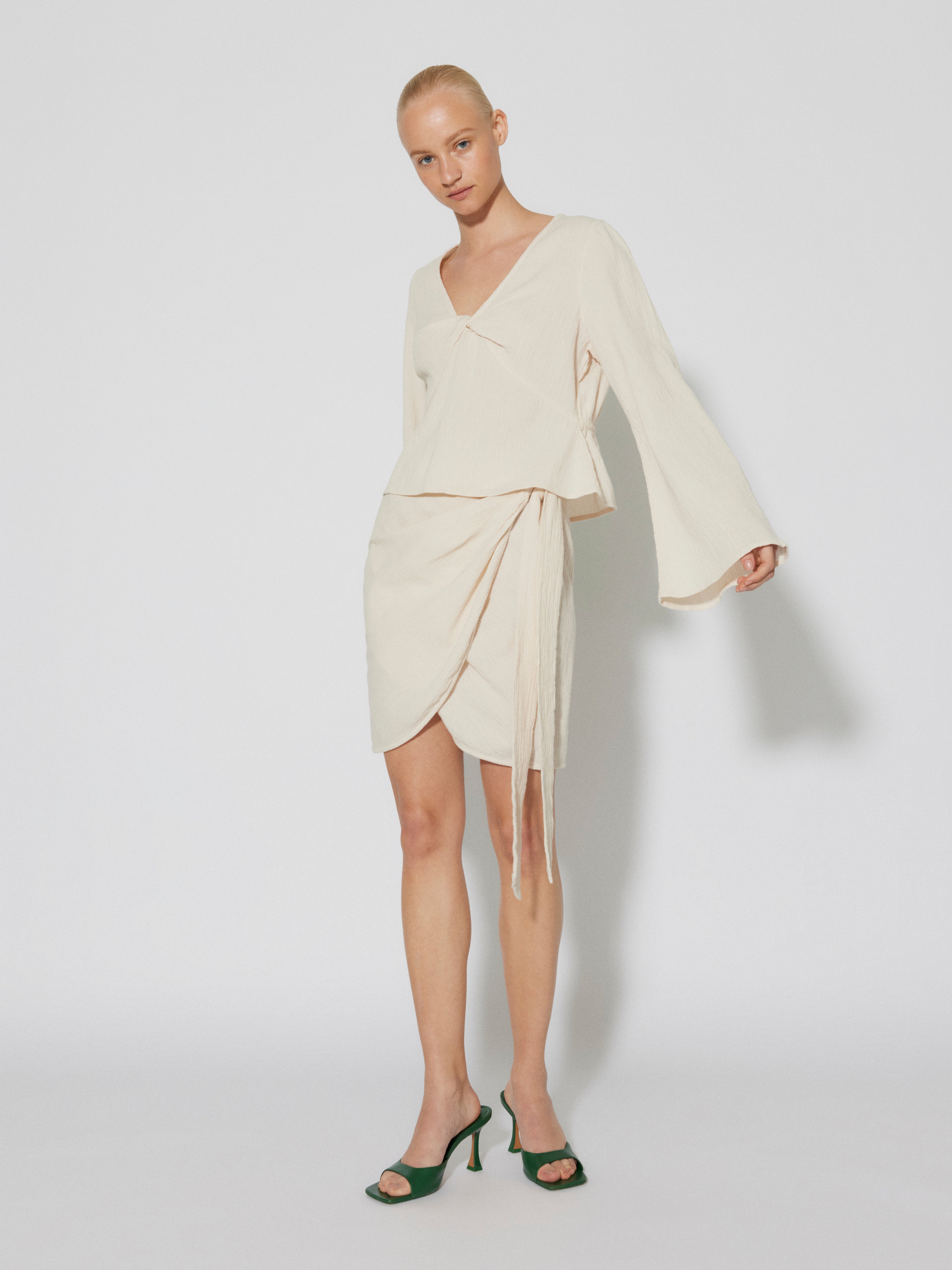 Bcbg faux wrap robe dress hotsell